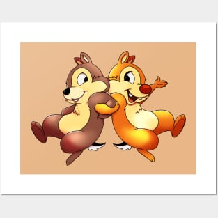 Chip and Dale Posters and Art